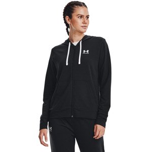 Under Armour Rival Terry Fz Hoodie Black