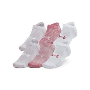 Under Armour Essential No Show 6-Pack Pink Elixir