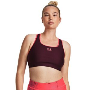 Podprsenka Under Armour Hg Armour Mid Padless Dark Maroon S