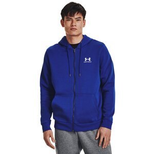 Mikina Under Armour Essential Fleece Fz Hood Royal M