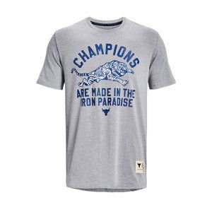 Under Armour Project Rock Champ Ss Gray