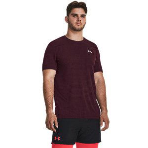 Under Armour Vanish Grid Ss Dark Maroon