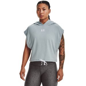 Under Armour Rival Terry Ss Hoodie Blue