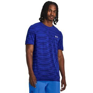 Under Armour Seamless Ripple Ss Team Royal