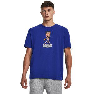 Tričko Under Armour Curry Bobble Head Ss Royal M