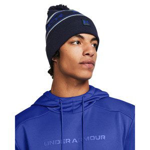 Under Armour Men'S Halftime Pom Beanie Midnight Navy