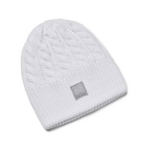 Under Armour Halftime Cable Knit Beanie White