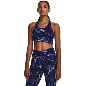 Podprsenka Under Armour Project Rck Lg Crssover Top Pt Midnight Navy M