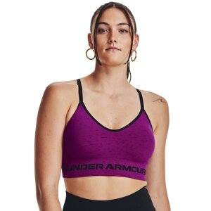 Under Armour Seamless Low Long Htr Bra Mystic Magenta