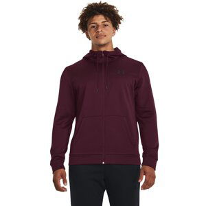 Under Armour Armour Fleece Fz Hoodie Dark Maroon