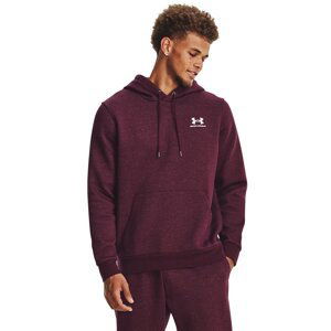 Mikina Under Armour Essential Fleece Hoodie Dark Maroon XXL