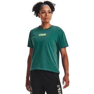 Under Armour Project Rock Globe Ss Green