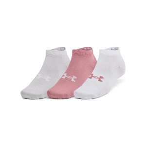 Ponožky Under Armour Essential Low Cut 3-Pack Pink Elixir L