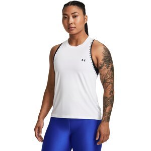 Tílko Under Armour Knockout Novelty Tank White L