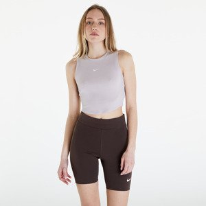 Nike Sportswear Essentials Women's Ribbed Cropped Tank Platinum Violet/ Sail