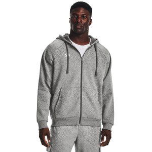 Mikina Under Armour Rival Fleece Fz Hoodie Castlerock Light Heather S