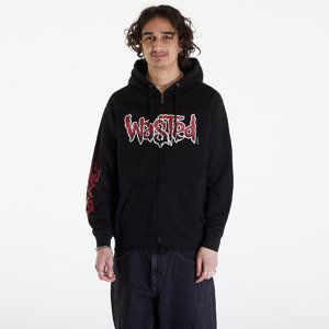 Mikina Wasted Paris Hoodie Zip Blind Black L