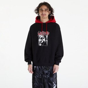 Mikina Wasted Paris Hoodie Telly Wire Black/ Fire Red M