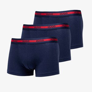 Boxerky Hugo Boss Trunk Triplet Planet Navy M