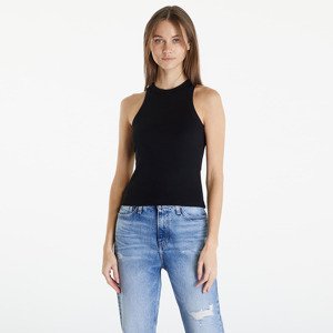 Urban Classics Ladies Racer Back Rib Top Black