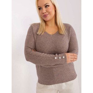 Svetr Factory Price model 190085 Beige XXL/XXXL