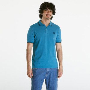 FRED PERRY Twin Tipped Shirt Ocean/ Navy