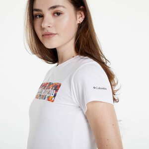 Dámské tričko Columbia Sun Trek™ Ss Graphic Tee White/ Typhoon