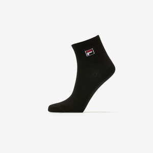 Ponožky Fila Calza Quarter 3-Pack Socks Black
