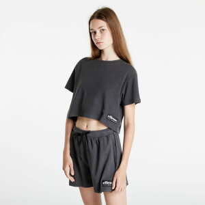 Dámské tričko ellesse Negozio Crop T-Shirt Black-Grey