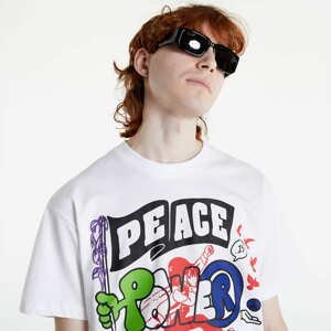 Tričko s krátkým rukávem Market Peace And Power T-Shirt White