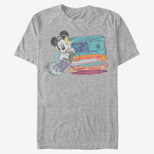 Queens Disney Classics Mickey Classic - Mickey Tapes Heather Grey