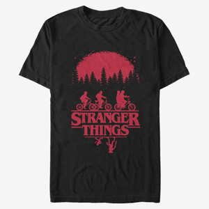 Queens Netflix Stranger Things - SIMPLE POSTER  Black