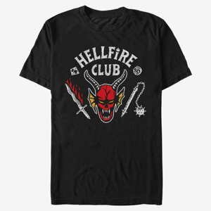 Queens Netflix Stranger Things - Hellfire Club  Black