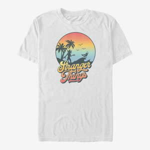 Queens Netflix Stranger Things - Stranger Retro Sun White