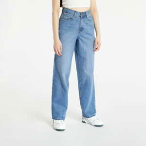 Urban Classics Ladies High Waist 90´S Wide Leg Denim Pants Midstone Washed