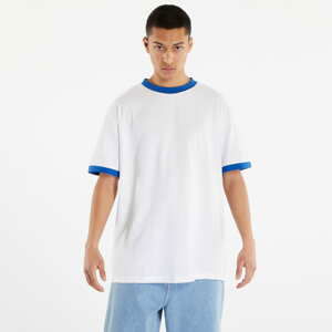 Tričko s krátkým rukávem Urban Classics Oversized Ringer Tee White/ Royal