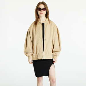 Dámský bomber Urban Classics Ladies Recycled Oversized Light Bomber Jacket Union Beige