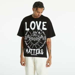 Tričko s krátkým rukávem Sixth June Love Matters Tshirt Black