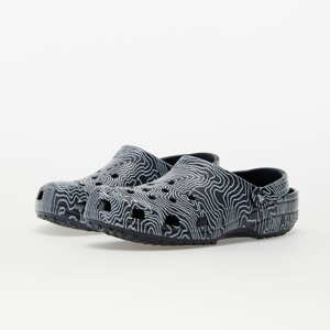 Crocs Classic Topographic Clog Deep Navy