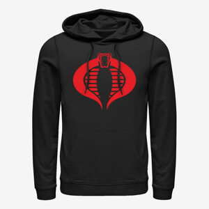 Queens Hasbro G.I. Joe - Cobra Logo Unisex Hoodie Black