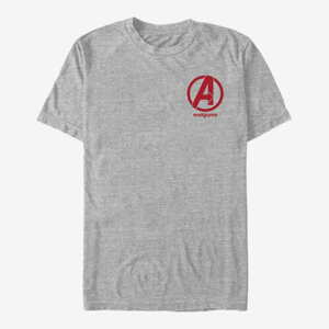 Queens Marvel Avengers - Get In The Endgame Men's T-Shirt Heather Grey