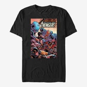 Queens Marvel Avengers Classic - Avengers Men's T-Shirt Black