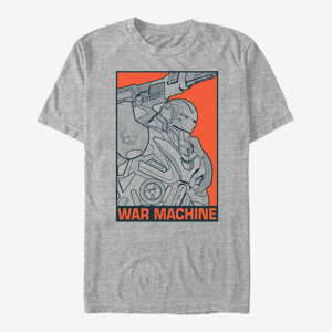 Queens Marvel Avengers: Endgame - Pop Machine Men's T-Shirt Heather Grey