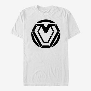 Queens Marvel Black Panther: Wakanda Forever - Heart Reactor Men's T-Shirt White