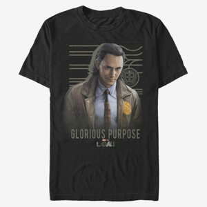 Queens Marvel Loki - Glorious Purpose Men's T-Shirt Black