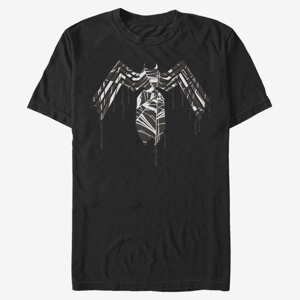 Queens Marvel Spider-Man Classic - Venom Dripping Logo Men's T-Shirt Black