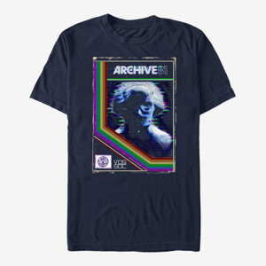 Queens Netflix Archive 81 - THE STATUE Men's T-Shirt Navy Blue