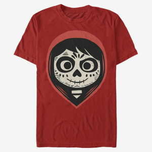 Queens Pixar Coco - Dia de Los Face Men's T-Shirt Red