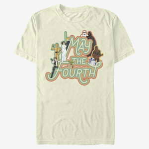 Queens Star Wars - May The Fourth Men's T-Shirt Natural