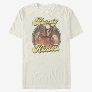 Queens Star Wars: The Mandalorian - BOUNTY RETRO Men's T-Shirt Natural